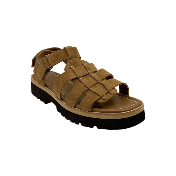 Born Shoes - Born Mia Leather Slingback Sandal Rust - Medium